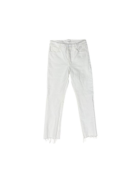 Jeans Skinny By Good American In White, Size: 8