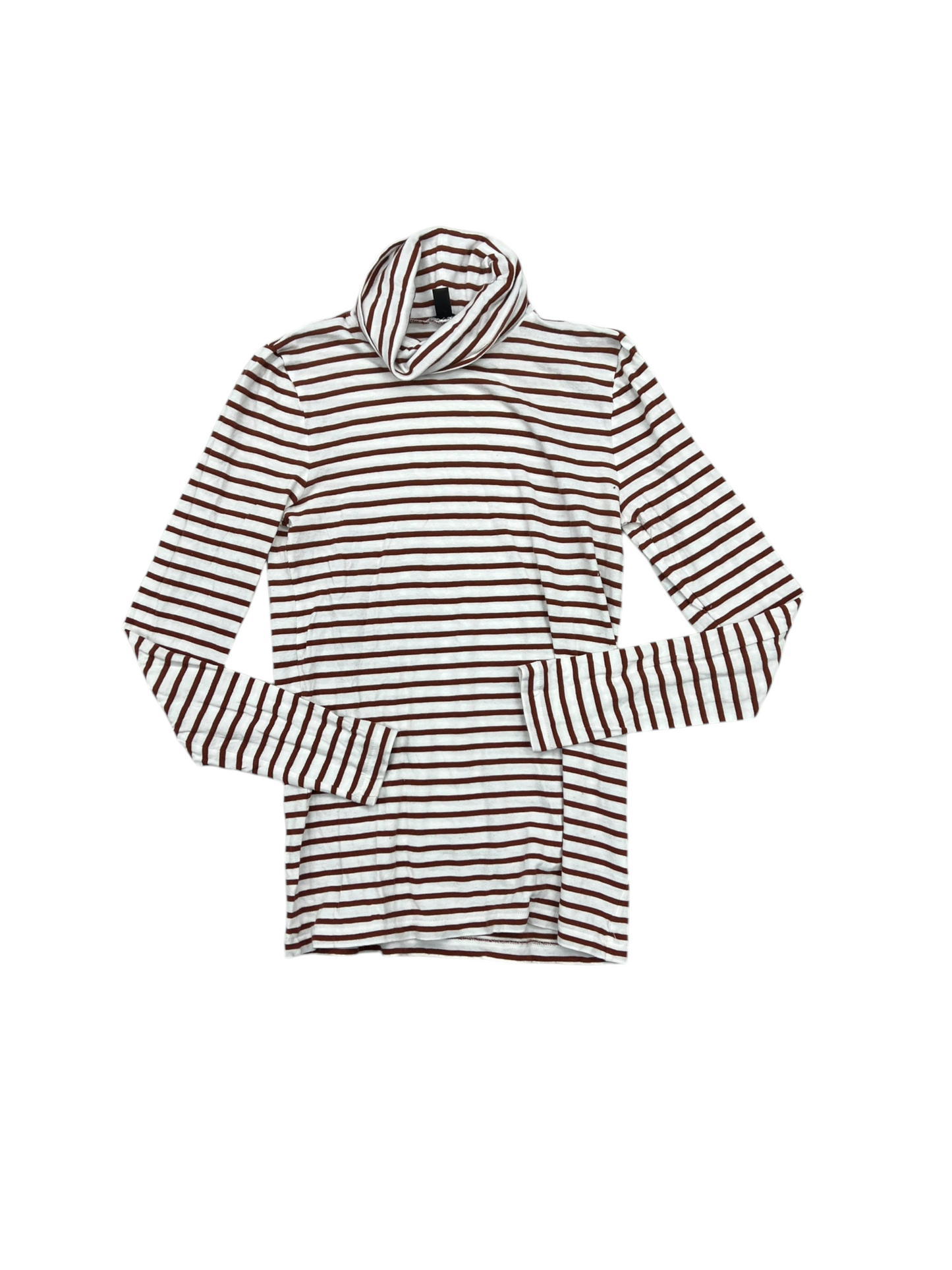 Top Long Sleeve By J. Crew In Striped Pattern, Size: S