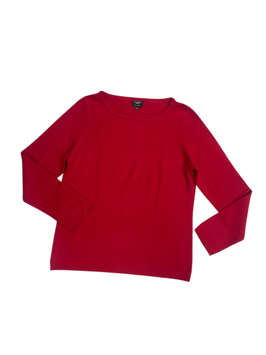 Sweater Cashmere By Talbots In Red, Size: M