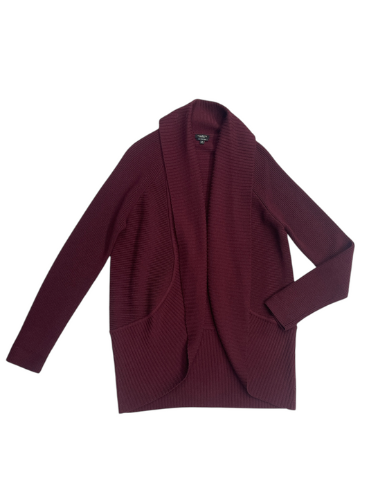 Cardigan By Talbots In Maroon, Size: M