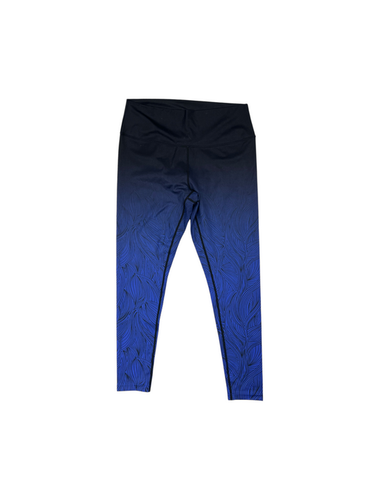 Athletic Capris By Zella In Black & Blue, Size: Xl