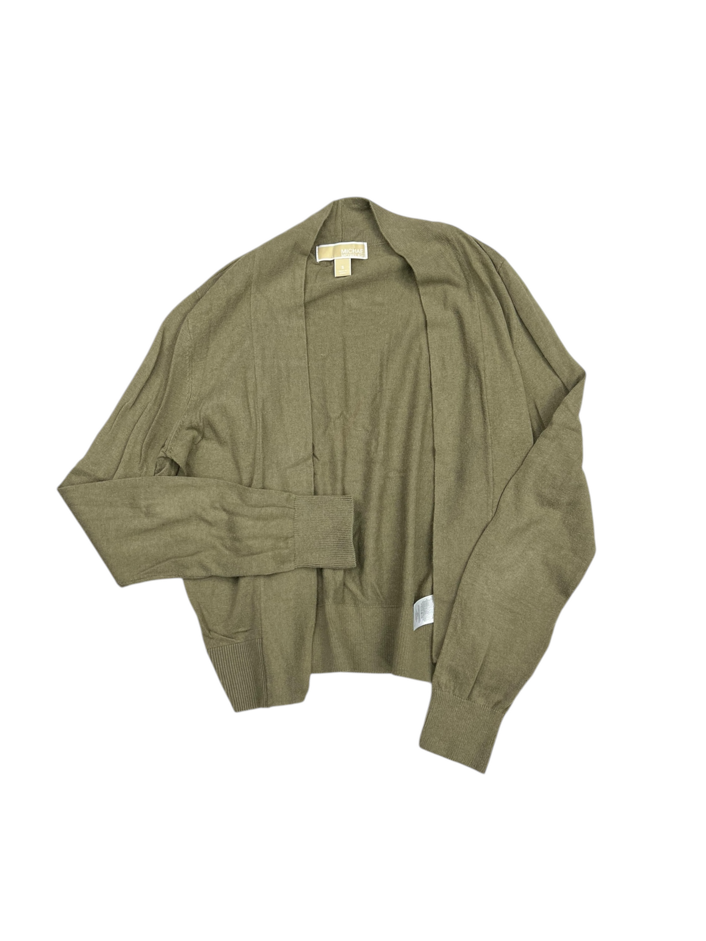 Cardigan By Michael By Michael Kors In Green, Size: S