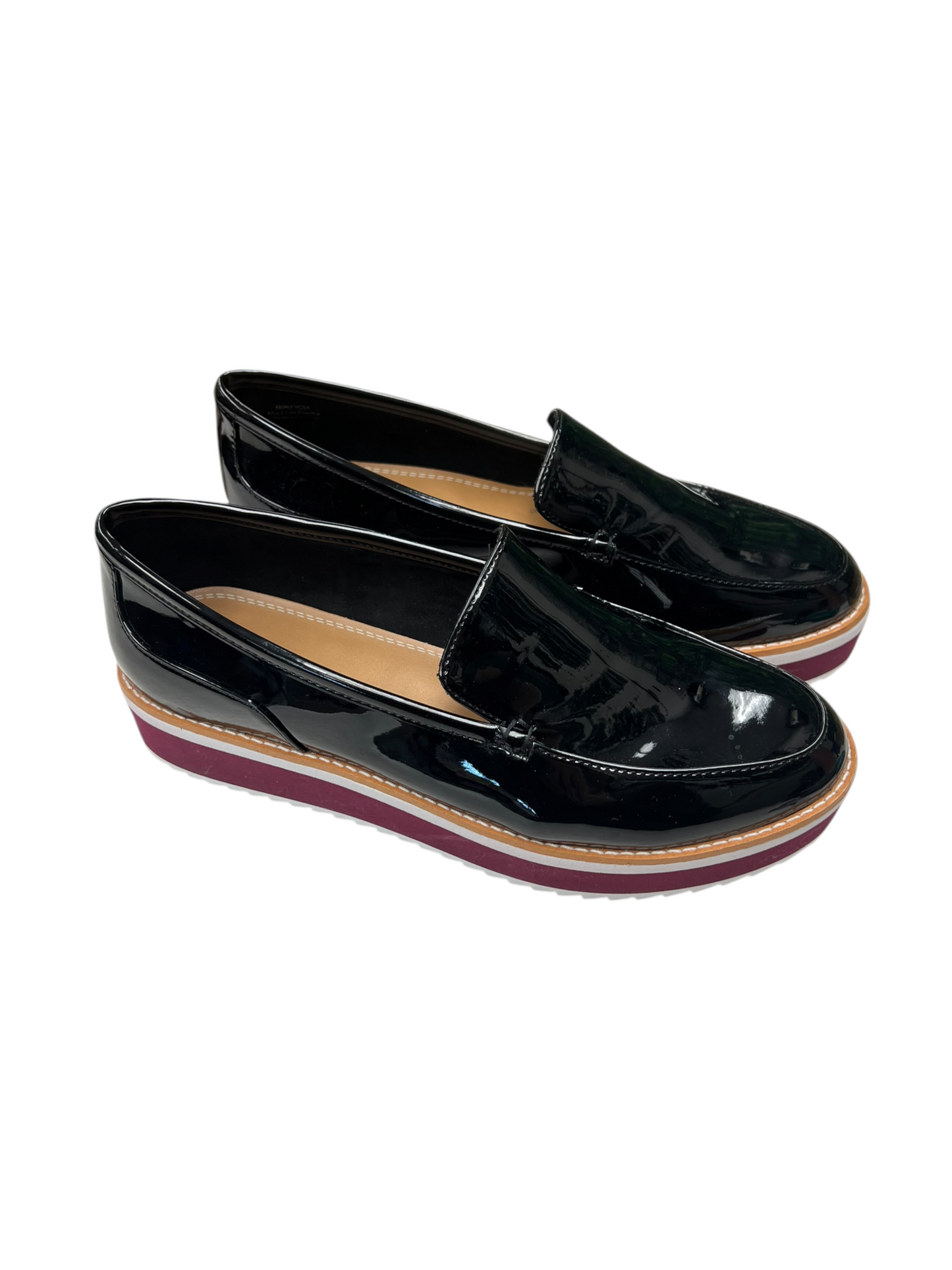 Shoes Flats By Crown Vintage In Black, Size: 8