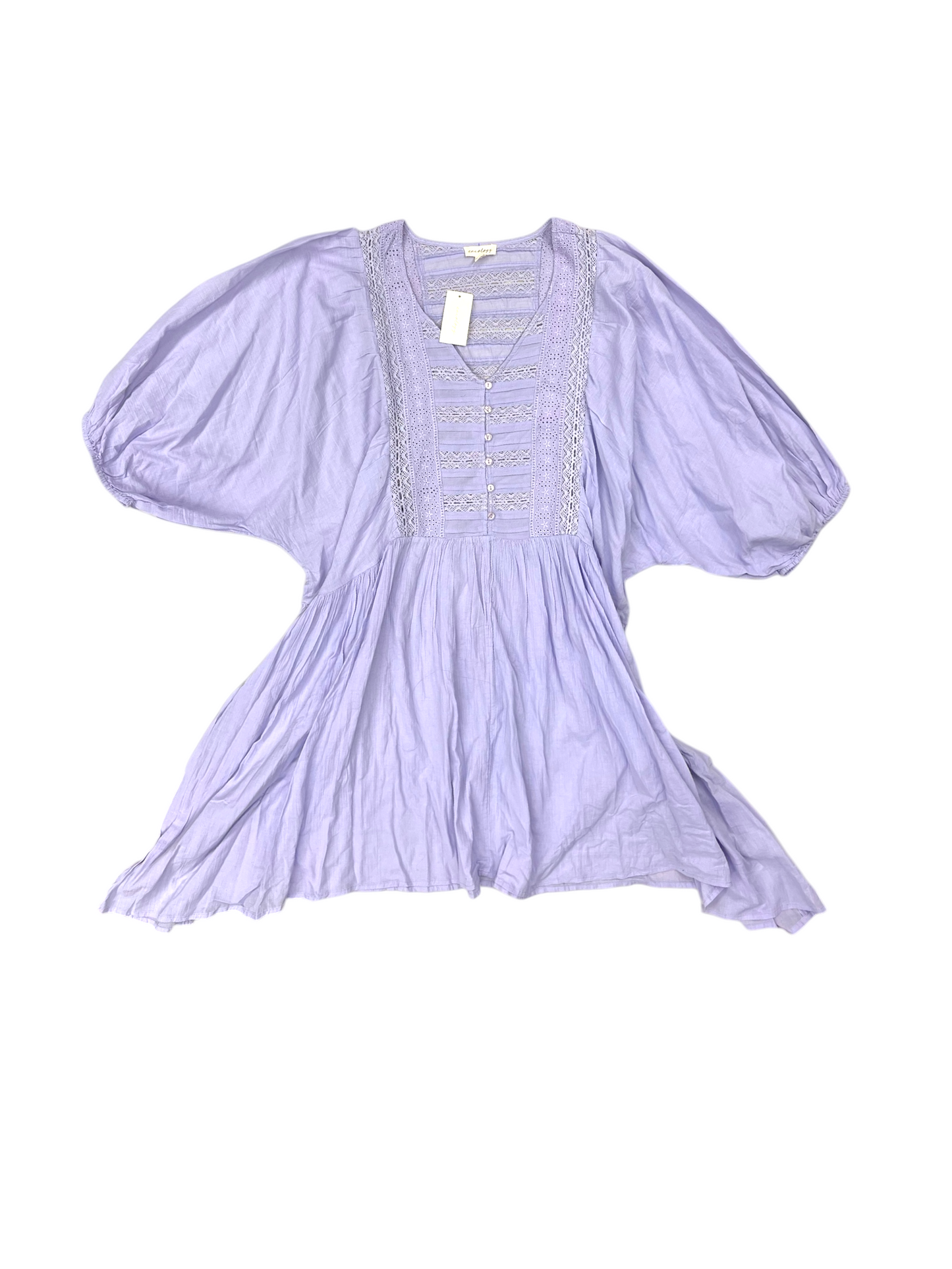 Dress Casual Short By AVEOLOGY In Purple, Size: 3x