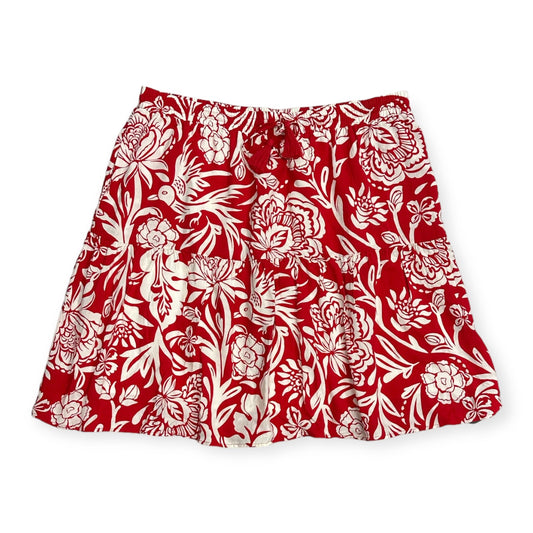Red & White Skirt Mini & Short Knox Rose, Size Xl