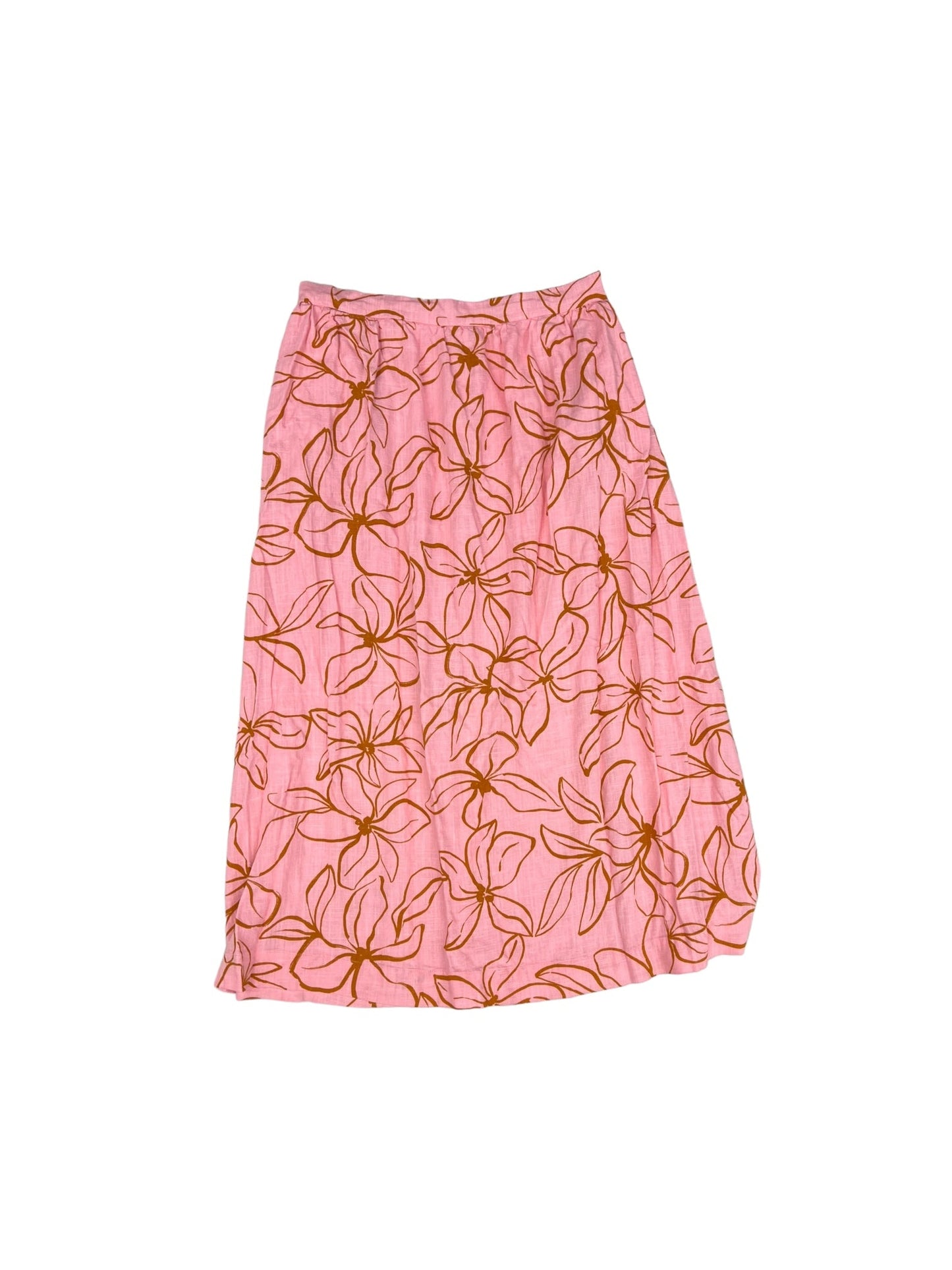 Floral Print Skirt Midi PETAL + PUP, Size Xl