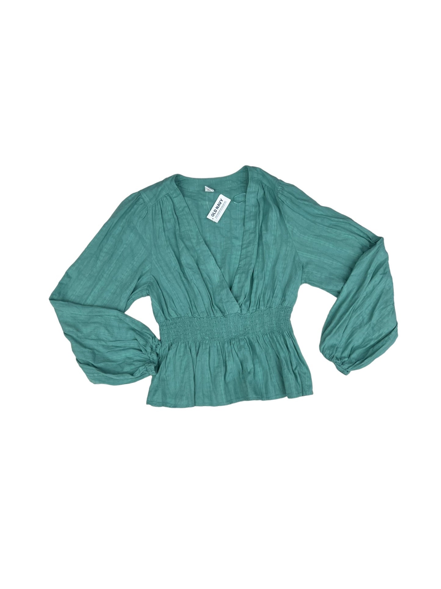 Teal Top Long Sleeve Old Navy, Size S