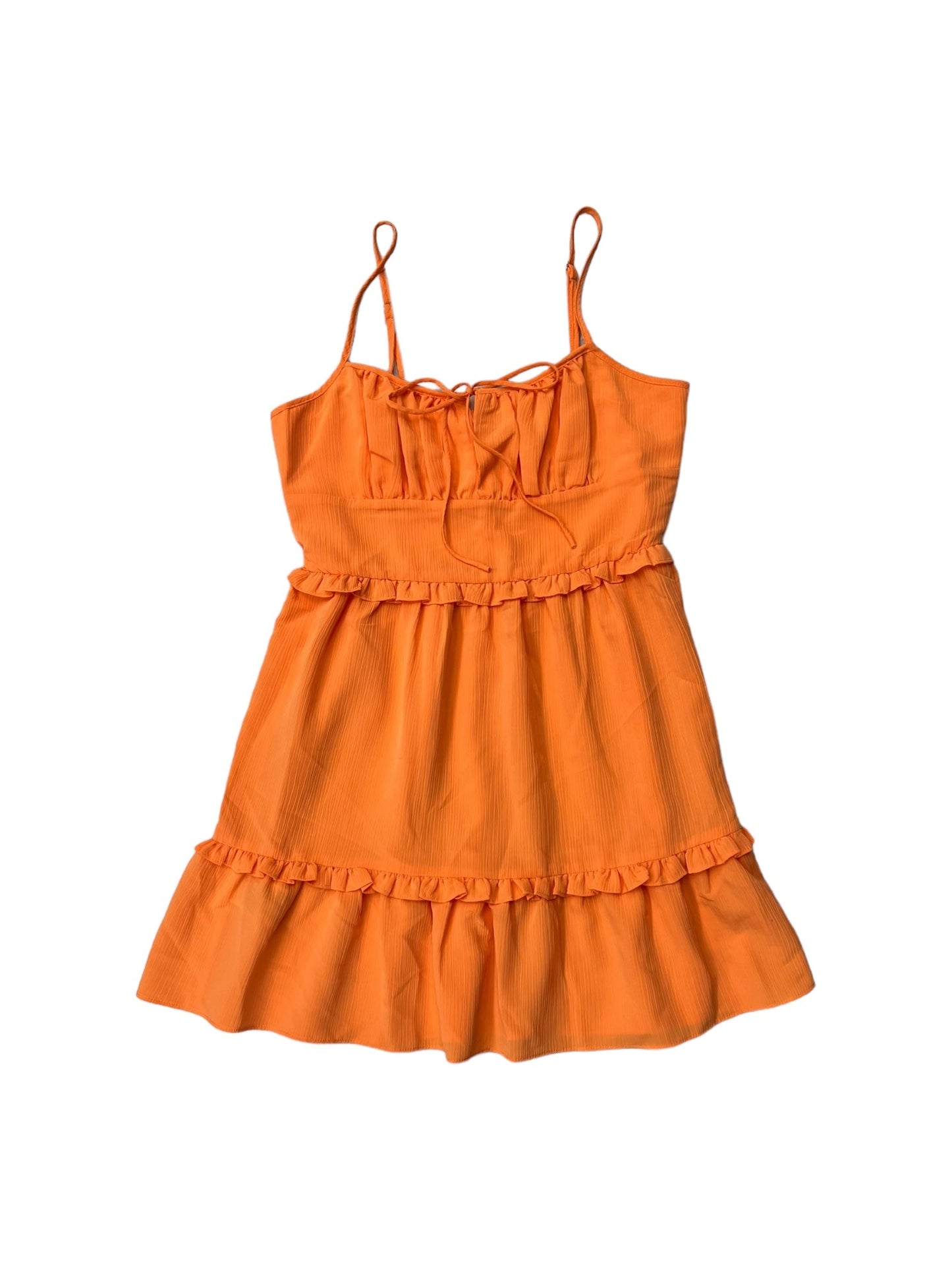 Orange Dress Casual Short Bcbgeneration, Size S