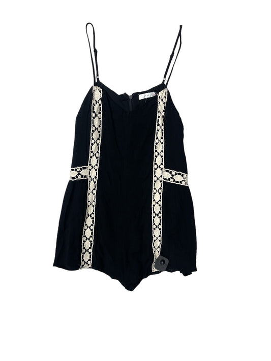 Black & Cream Romper Lush, Size S