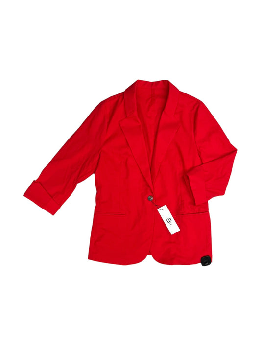 Red Blazer Clothes Mentor, Size L