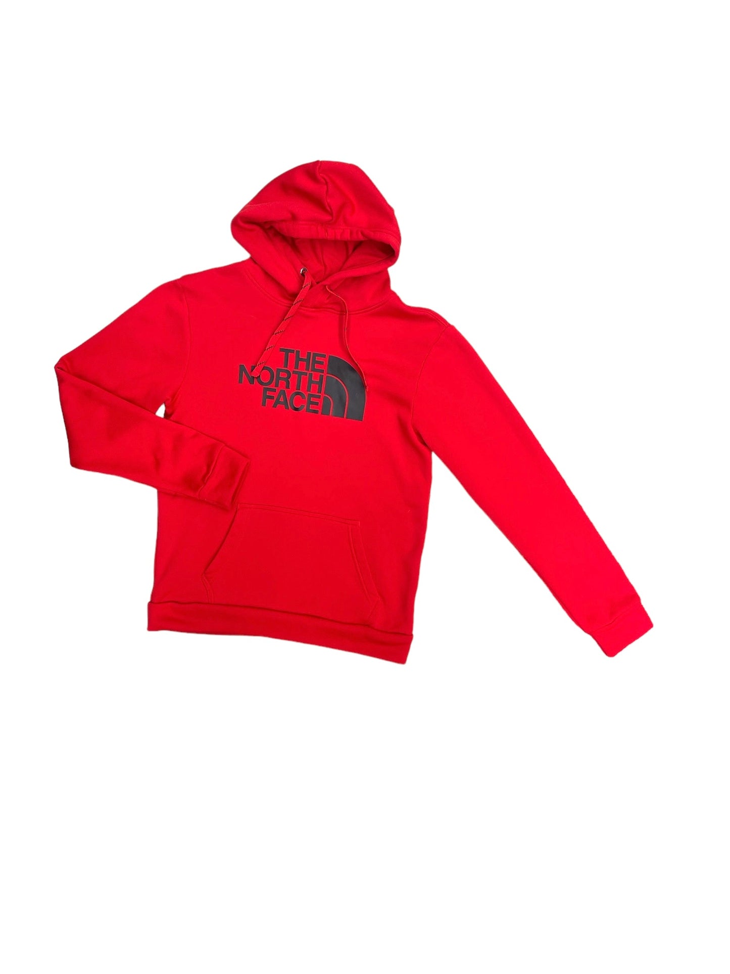 Athletic Sweatshirt Hoodie By The North Face In Red, Size: S