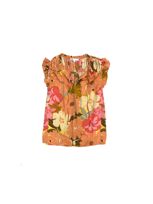 Top Sleeveless By Dr2 In Floral Print, Size: Xs