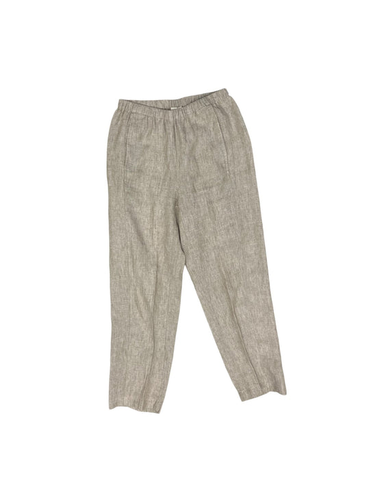 Pants Linen By Eileen Fisher In Tan, Size: Xxs