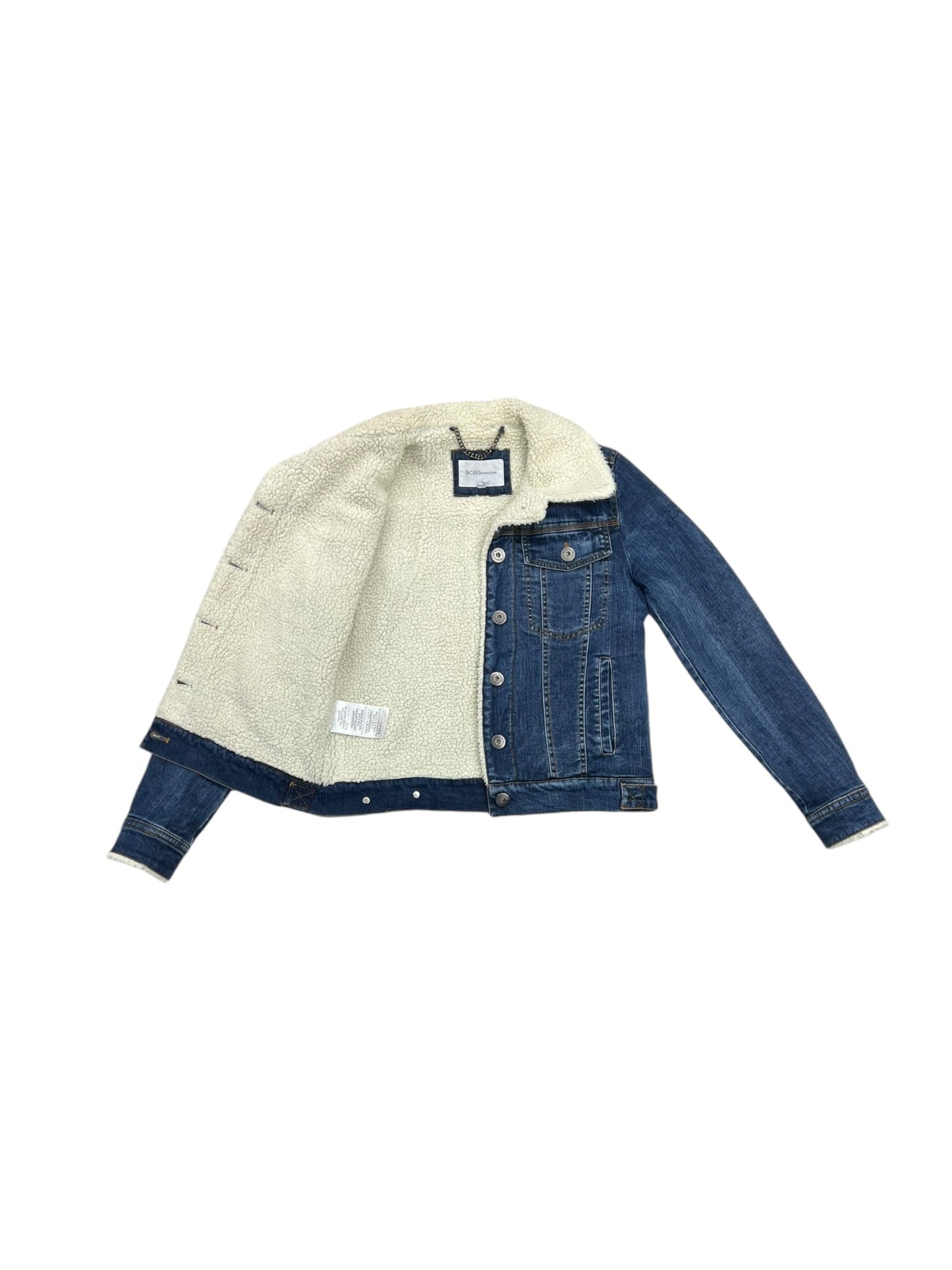 Jacket Denim By Bcbgeneration In Blue Denim, Size: Xs