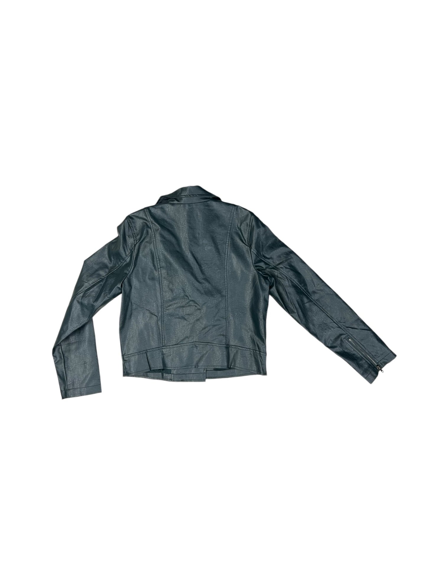 Jacket Moto By Skies Are Blue In Green, Size: M