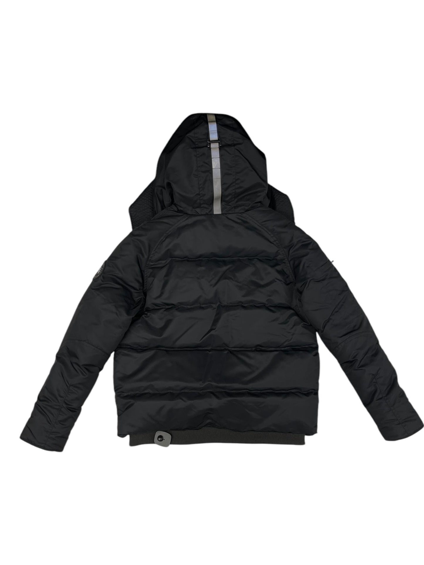 Designer Jacket Puffer & Quilted By Canada Goose In Black, Size: M