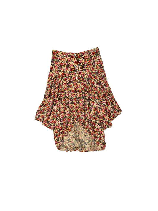 Skirt Midi By Free People In Floral Print, Size: 4