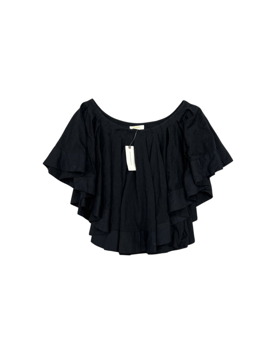 Top Short Sleeve By Maeve In Black, Size: M