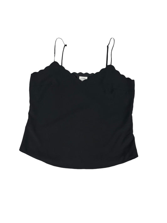 Top Sleeveless By J. Crew In Black, Size: 8