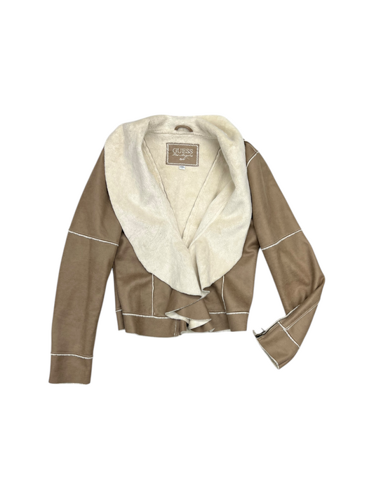 Jacket Other By Guess In Tan, Size: M