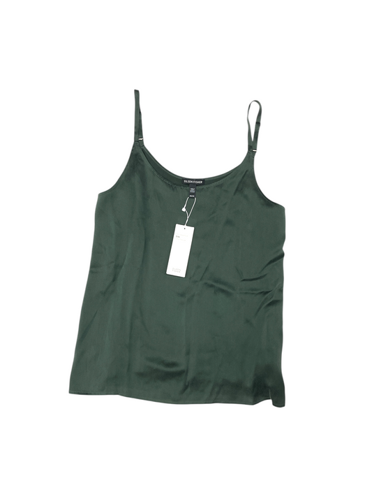 Top Sleeveless By Eileen Fisher In Green, Size: Xs