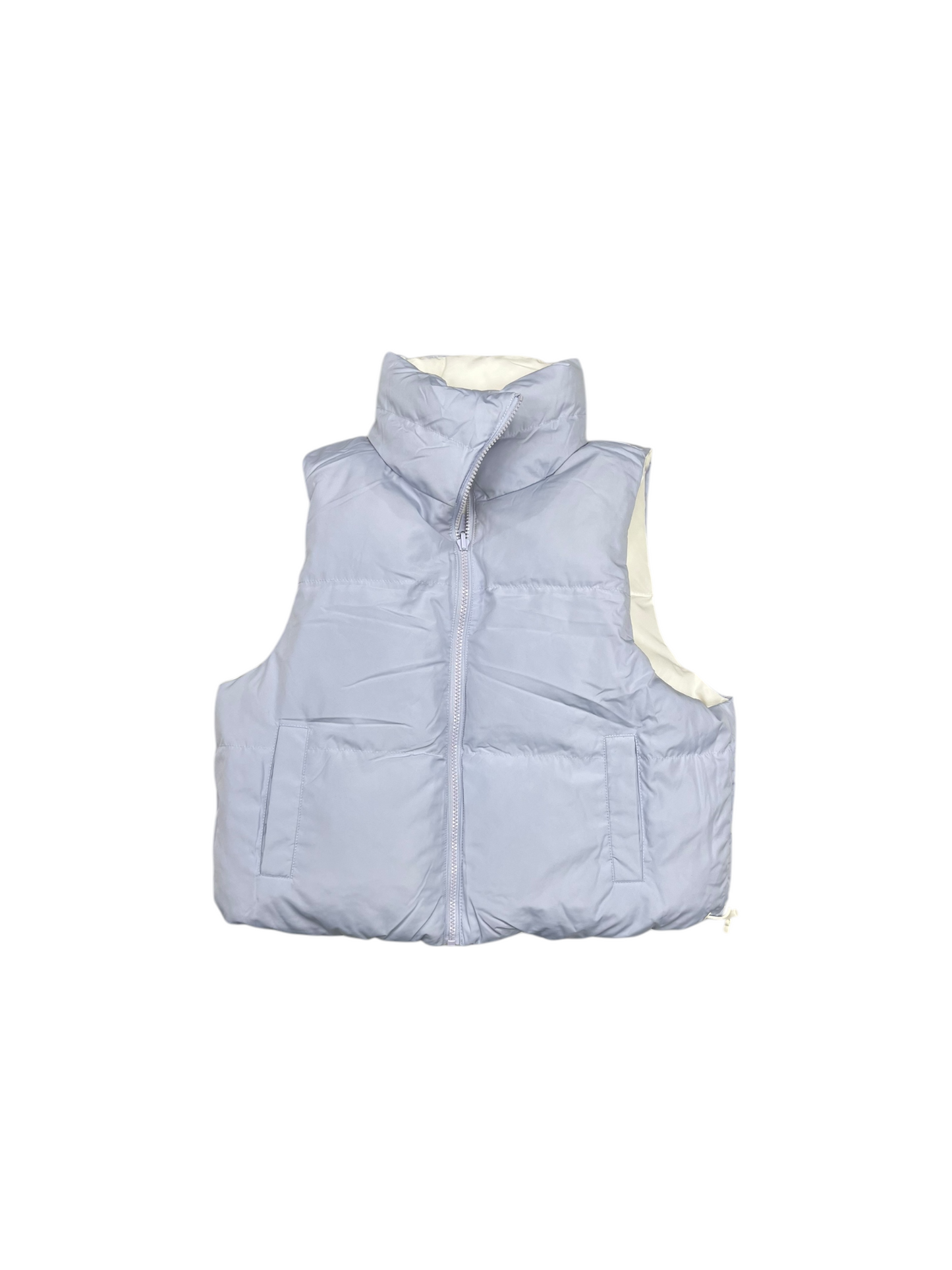 Vest Puffer & Quilted By All In Motion In Blue & White, Size: S