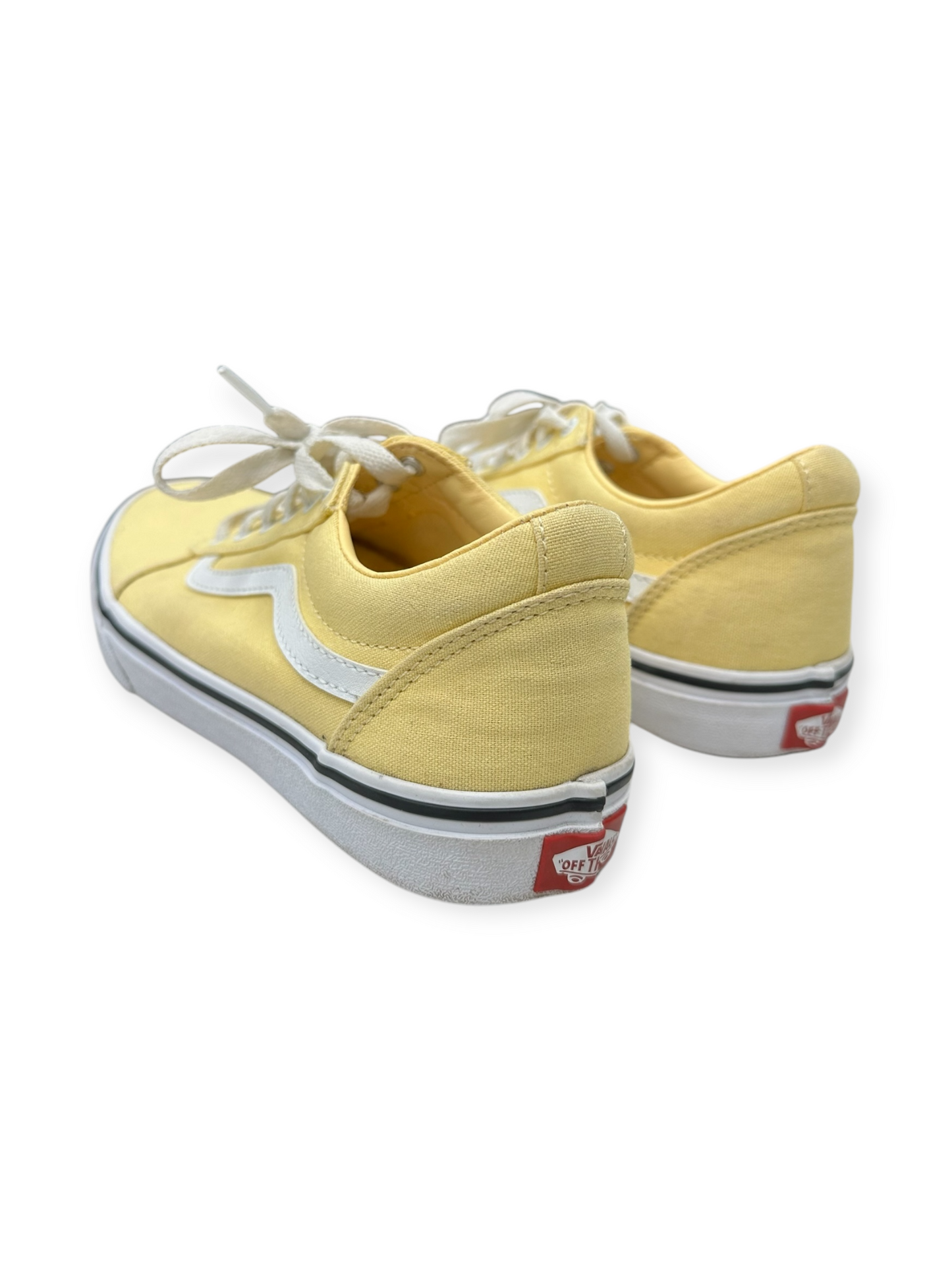 Shoes Sneakers By Vans In Yellow, Size: 6.5