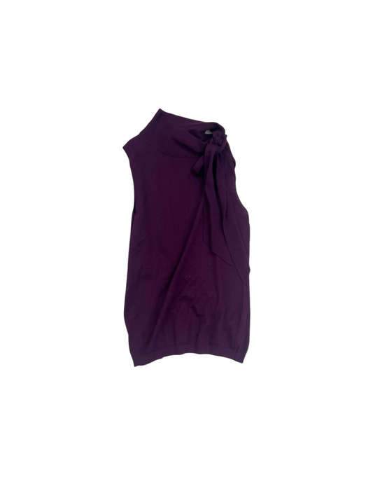 Top Sleeveless By Ann Taylor In Purple, Size: Xsp