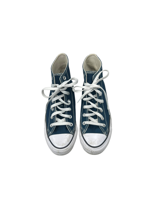 Shoes Sneakers By Converse In Teal, Size: 8