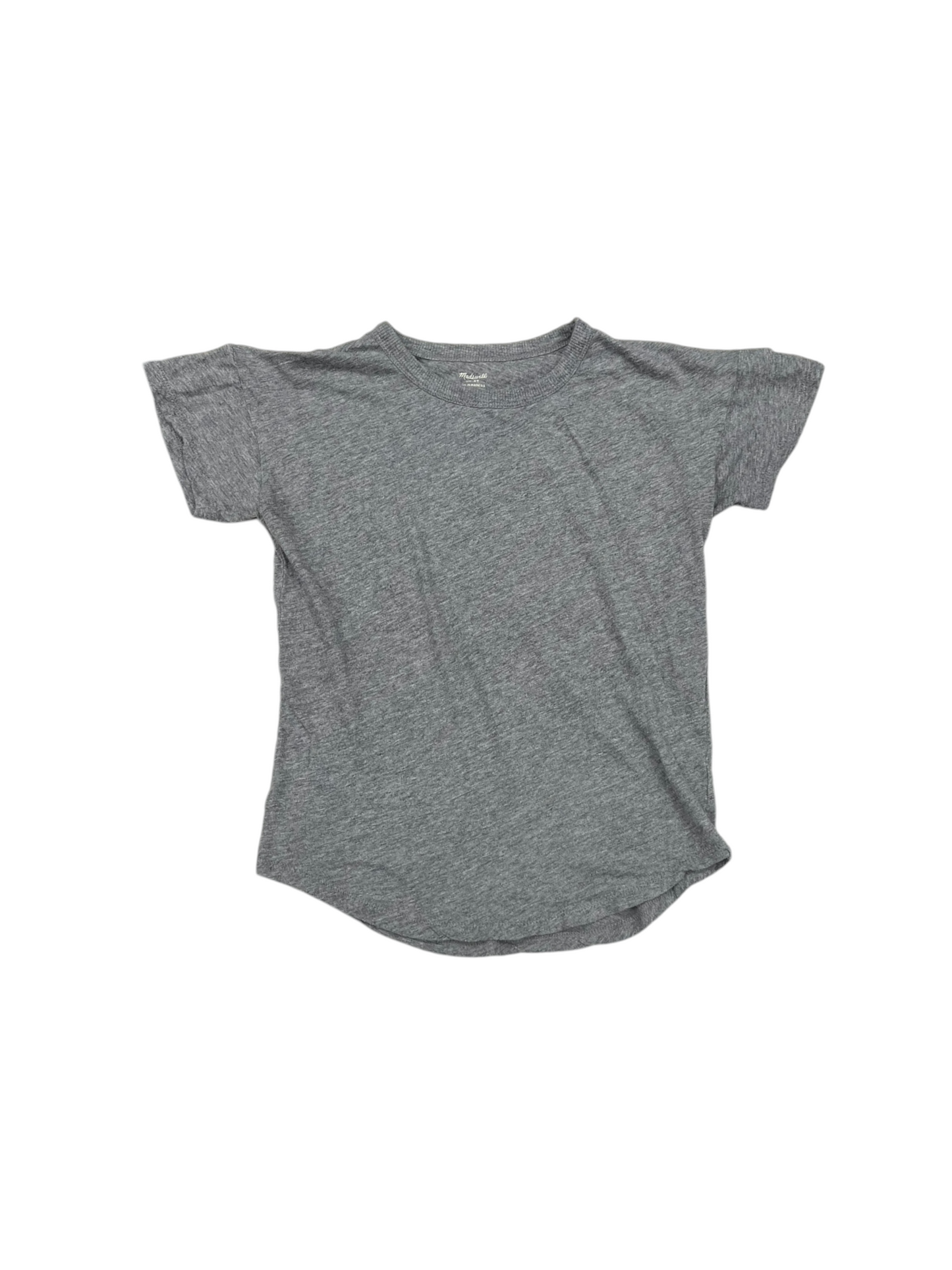 Top Short Sleeve Basic By Madewell In Grey, Size: Xs