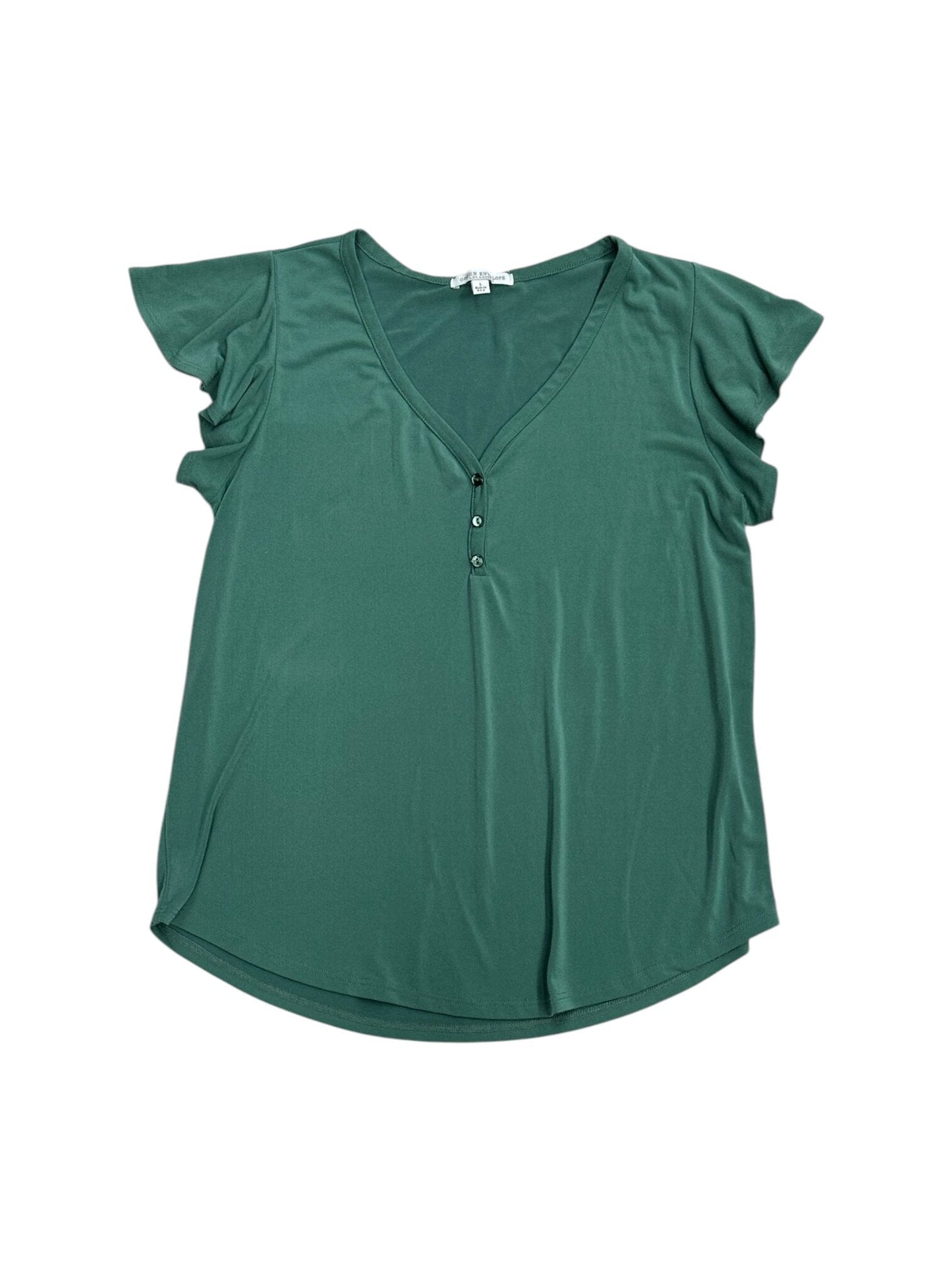 Top Short Sleeve By Green Envelope  Size: L