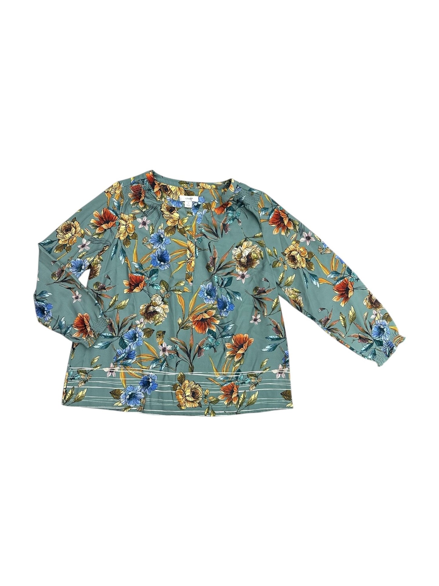 Top Long Sleeve By Cj Banks  Size: 1x