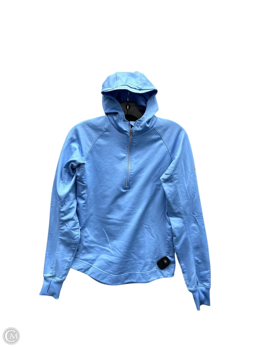 Athletic Jacket By Nike Apparel In Blue, Size: S