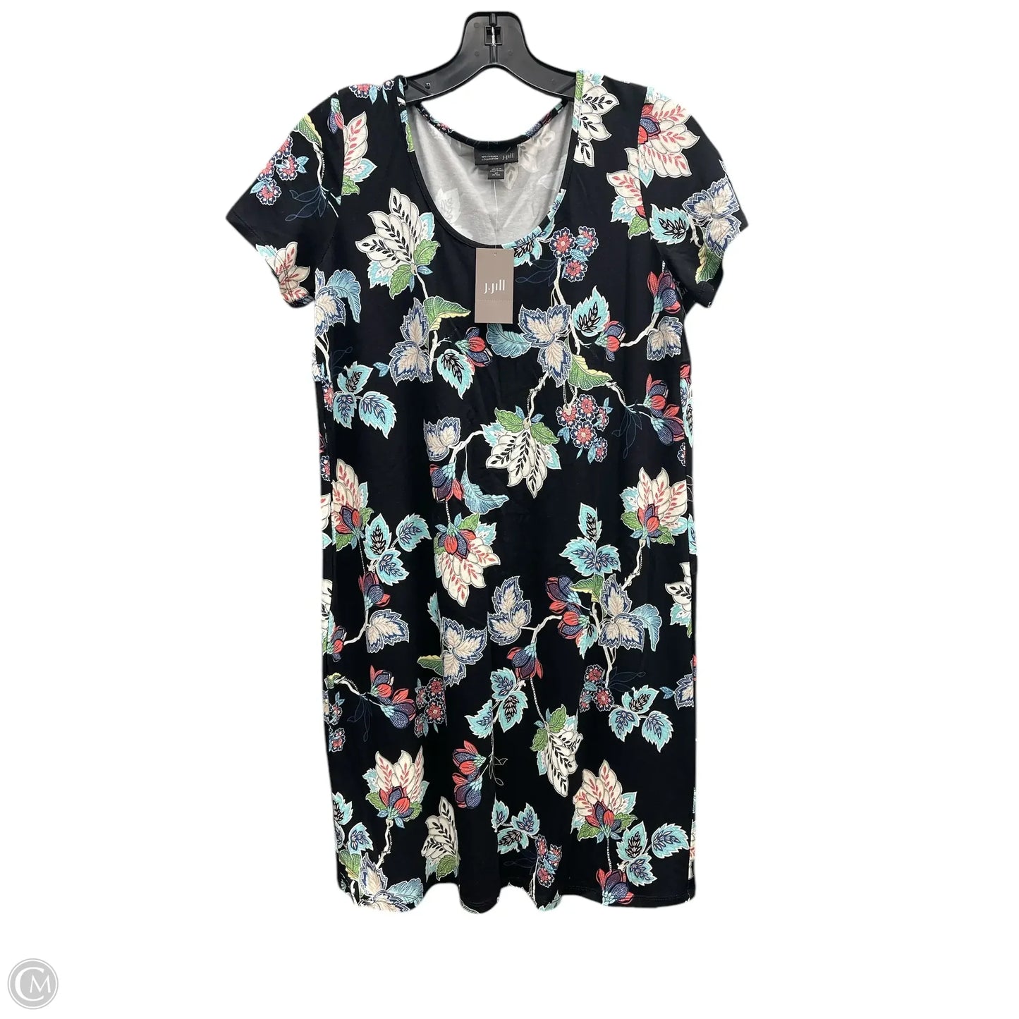 Dress Casual Short By J. Jill In Floral Print, Size: Xs