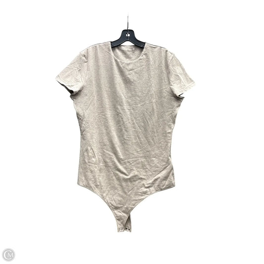 Bodysuit By Abercrombie And Fitch In Tan, Size: Xxl