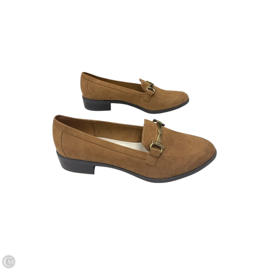 Shoes Flats By Anne Klein In Brown, Size: 7.5