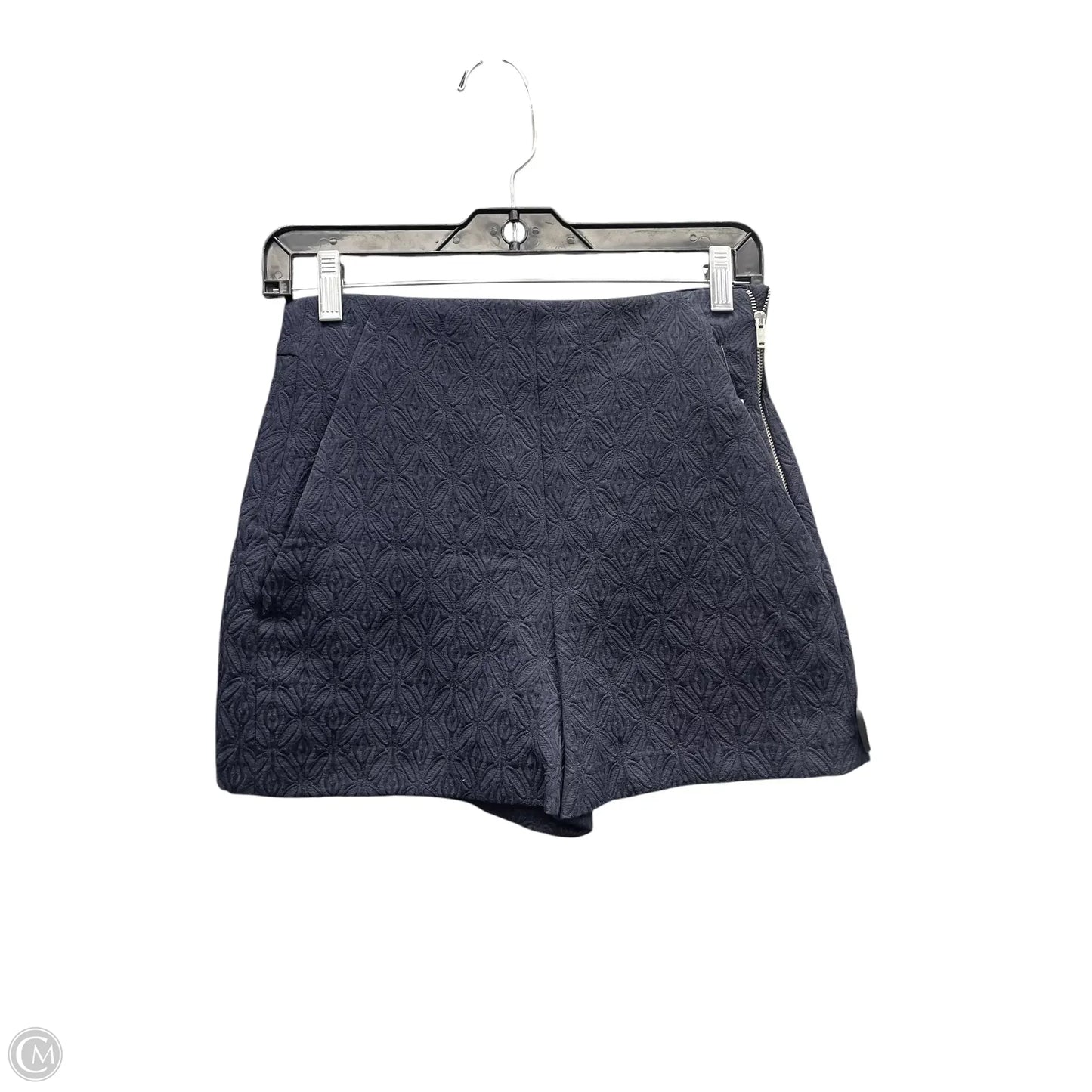 Shorts By Zara In Navy, Size: Xs