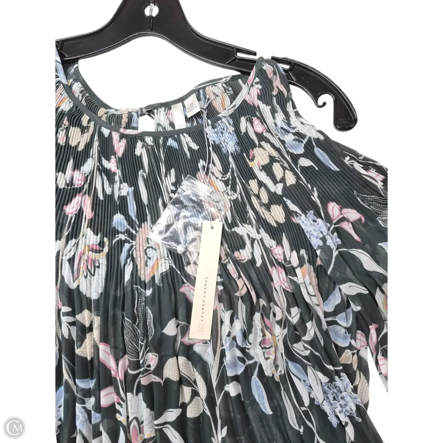 Top Long Sleeve By Lc Lauren Conrad In Green, Size: Xs