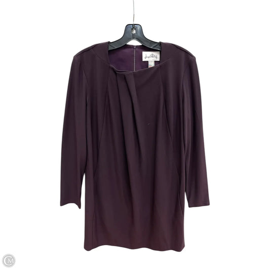 Dress Casual Short By Joseph Ribkoff In Purple, Size: 8
