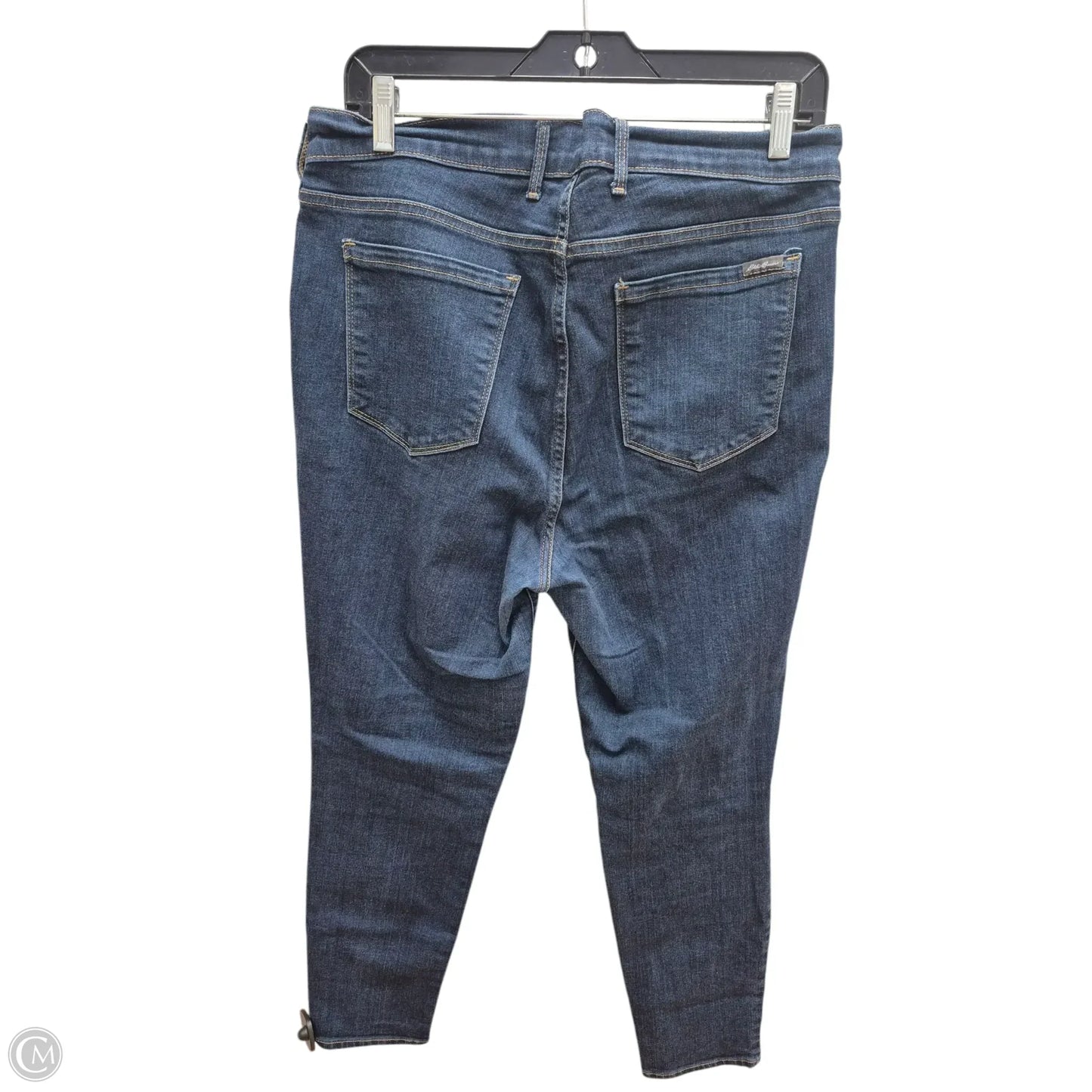 Jeans Skinny By Eddie Bauer In Blue Denim, Size: 14