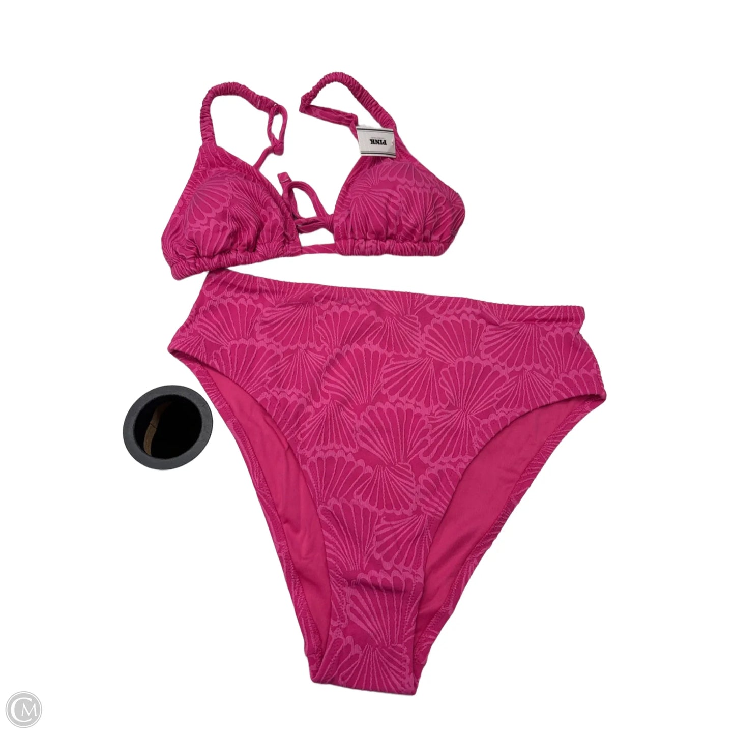Swimsuit 2pc By Pink In Pink, Size: L