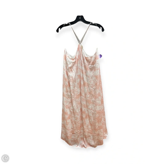 Dress Casual Midi By H&m In Coral, Size: 14