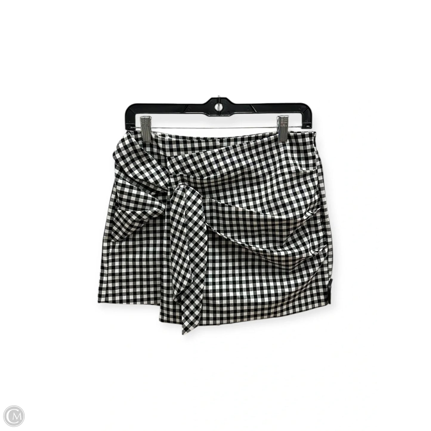 Skort By Zara In Black & White, Size: M