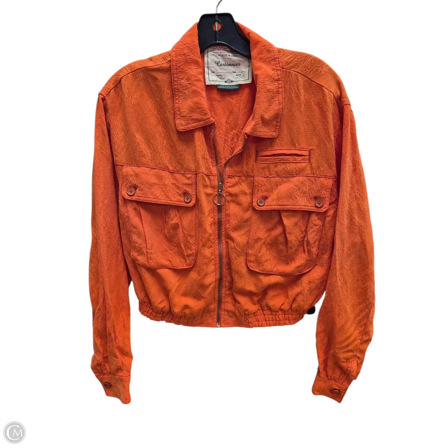 Jacket Other By Clothes Mentor In Orange, Size: S