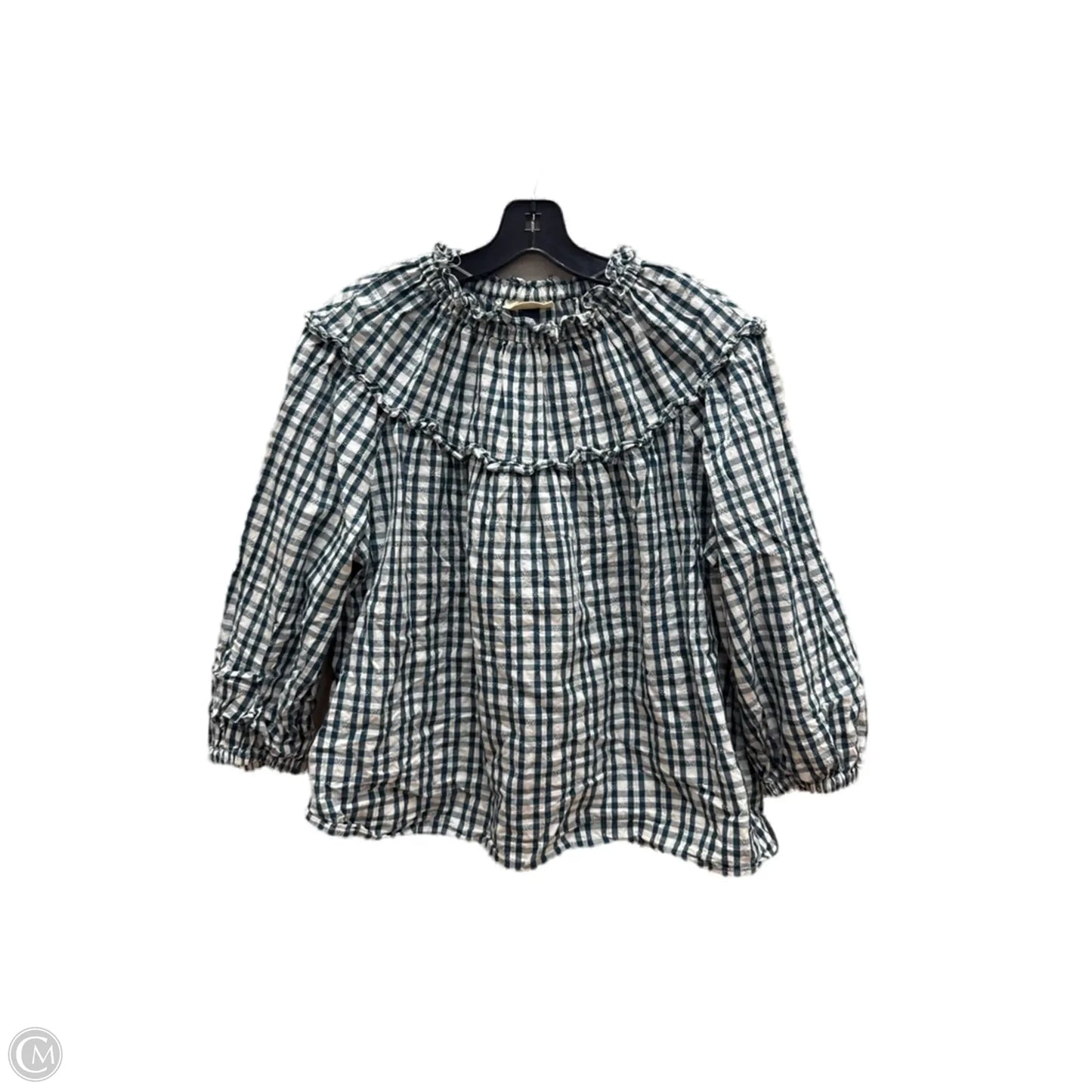 Top Long Sleeve By Universal Thread In Teal, Size: Xl