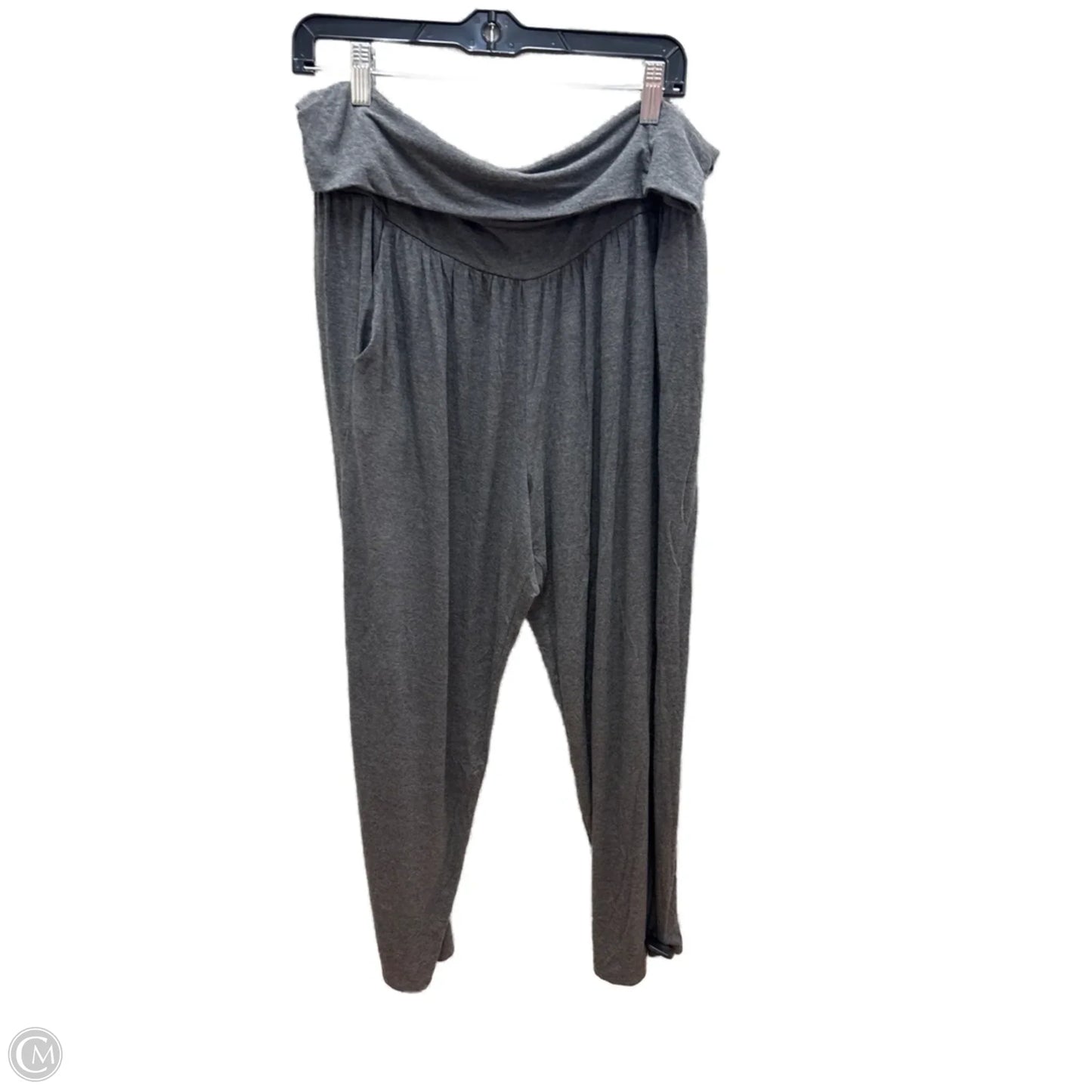 Athletic Pants By Athleta In Grey, Size: Xl