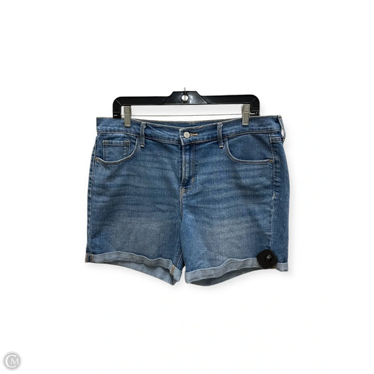 Shorts By Old Navy In Blue Denim, Size: 12