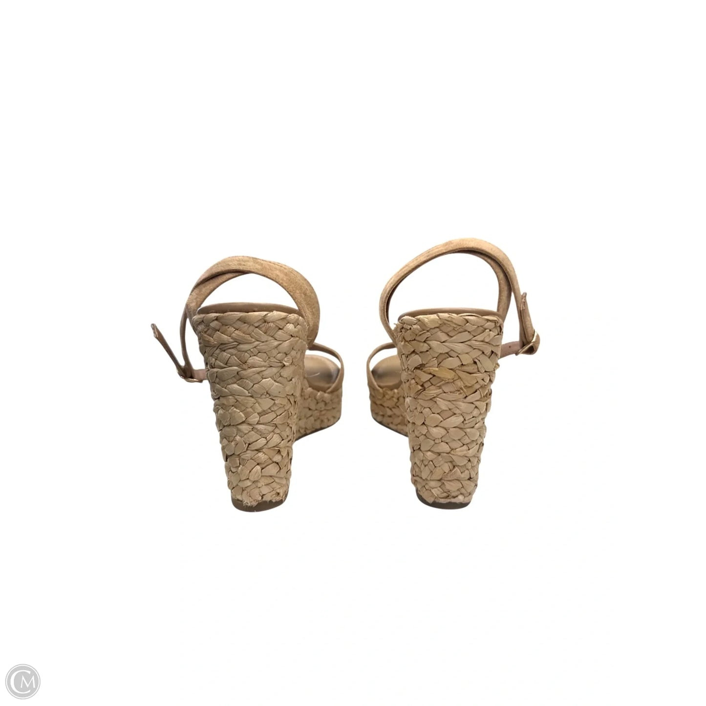 Shoes Heels Wedge By Bp In Tan, Size: 10