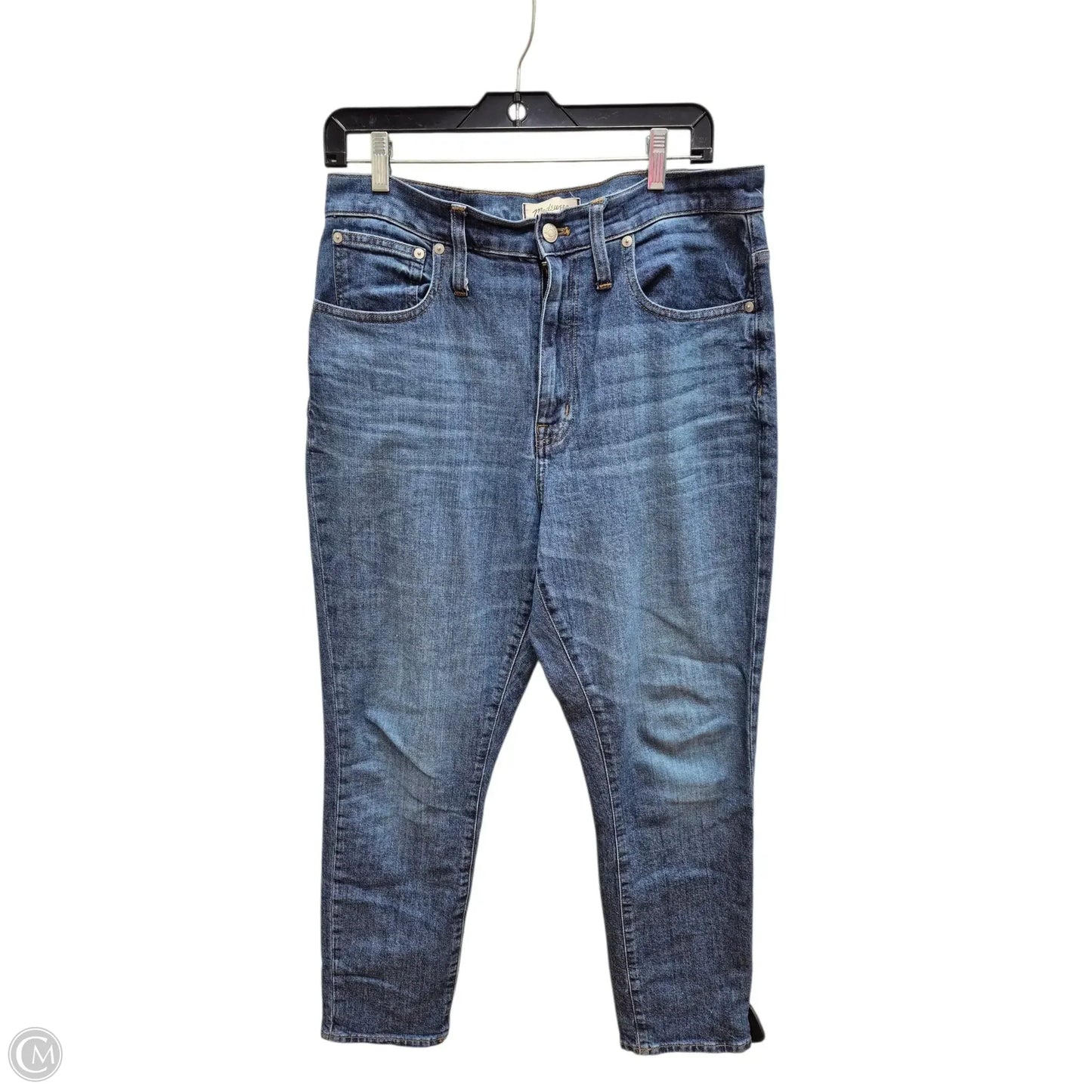 Jeans Boyfriend By Madewell In Blue Denim, Size: 10