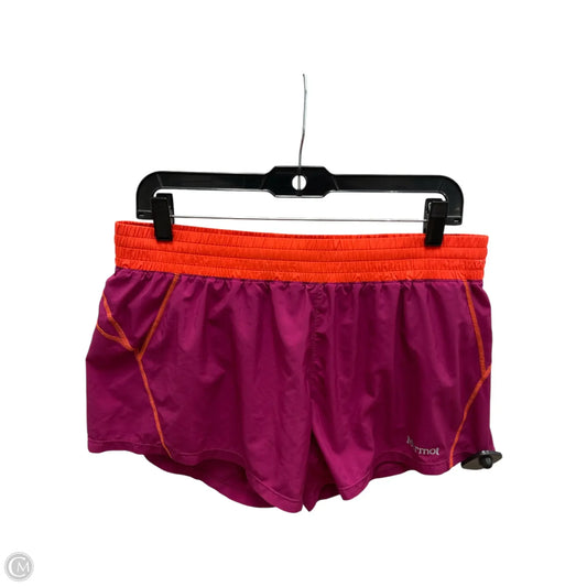 Athletic Shorts By Marmot In Purple, Size: L